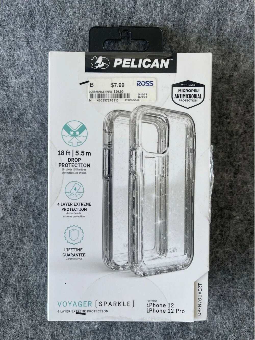 Pelican Voyager Sparkle Case - iPhone 12 / 12 Pro (6.1
